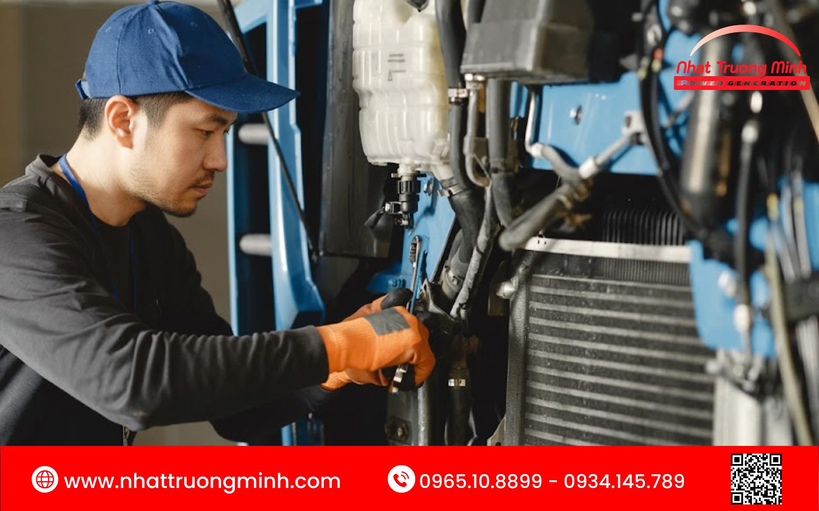 Sửa chữa hoặc thay thế nắp xả dầu là cách để khắc phục máy phát điện bị chảy dầu