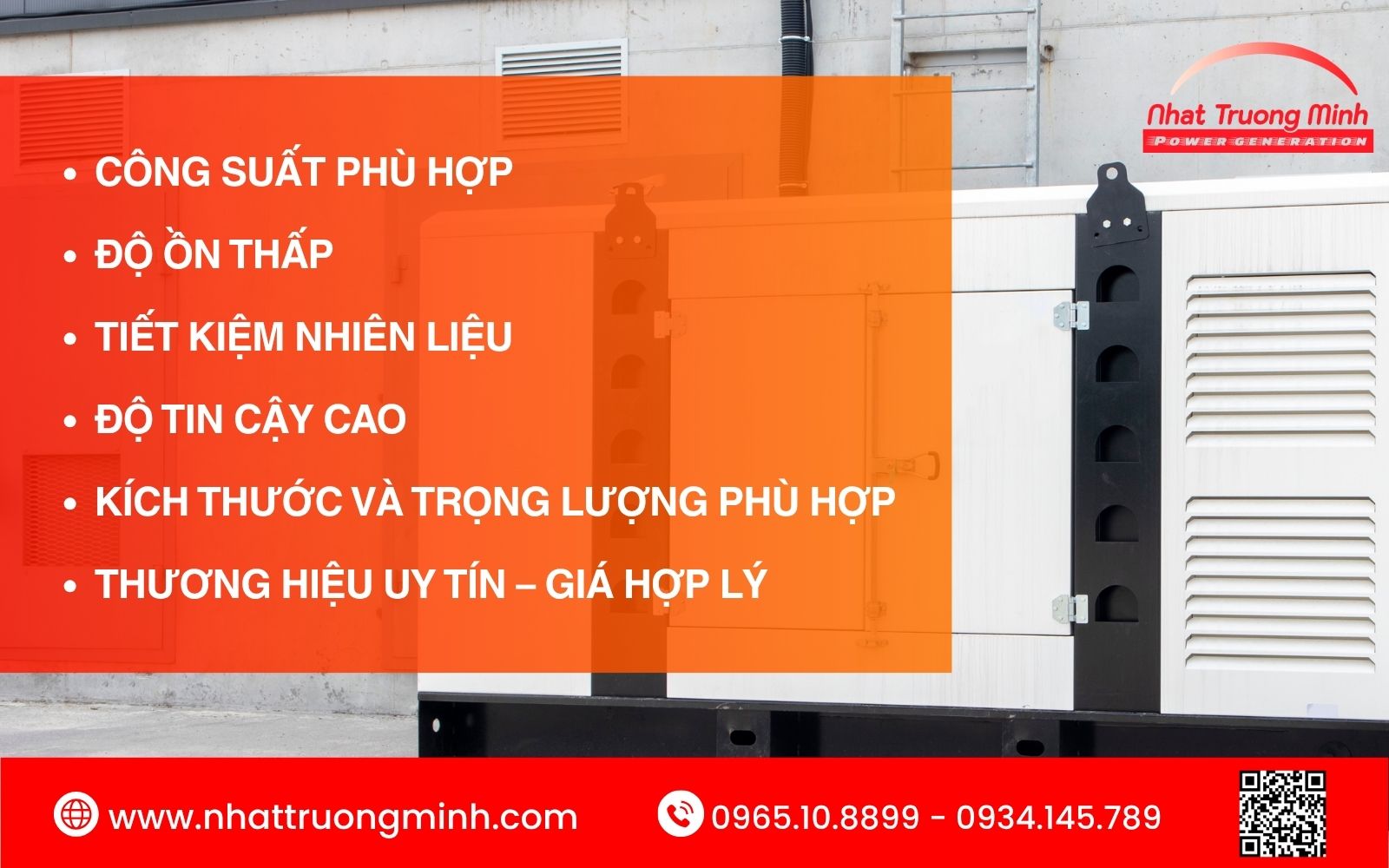 Lưu ý khi chọn máy phát điện cho container lạnh