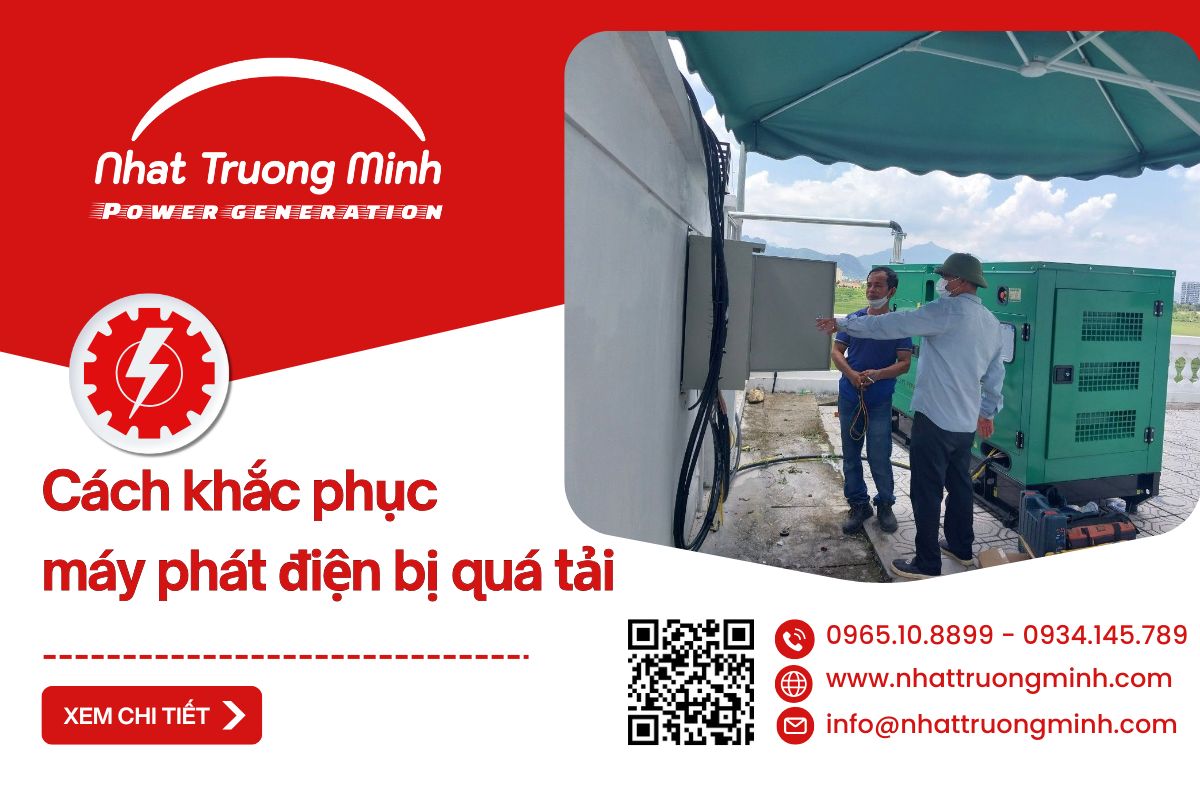 Máy phát điện bị quá tải