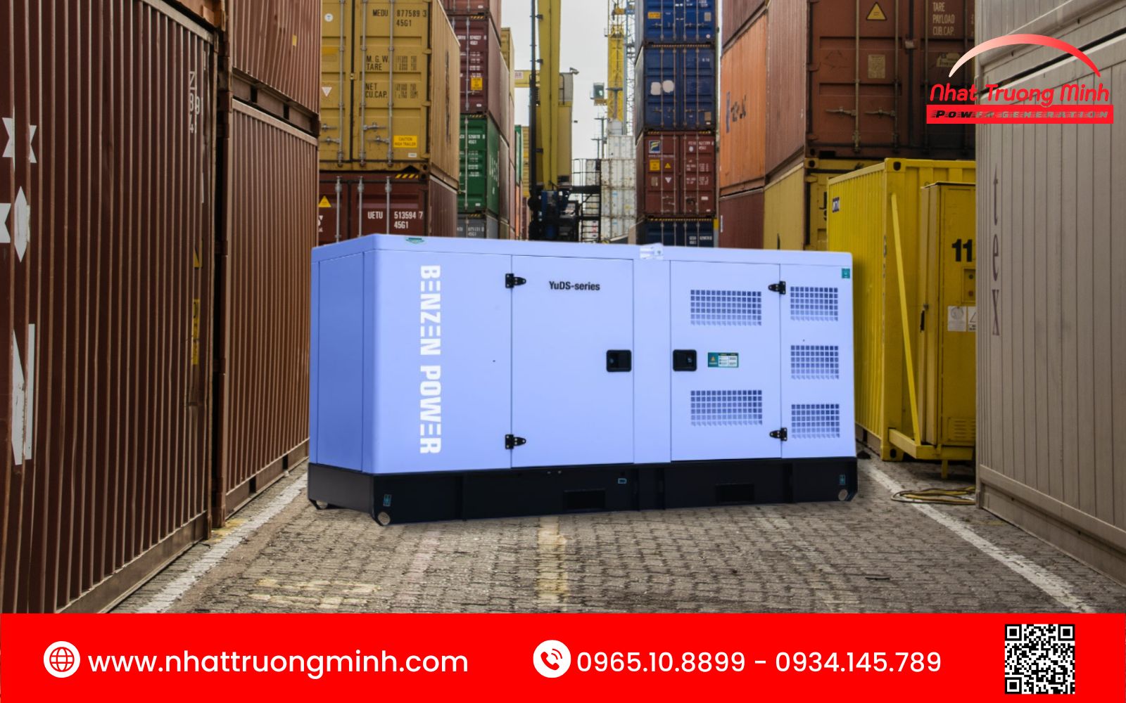Yuchai thương hiệu phù hợp cho máy phát điện container lạnh 