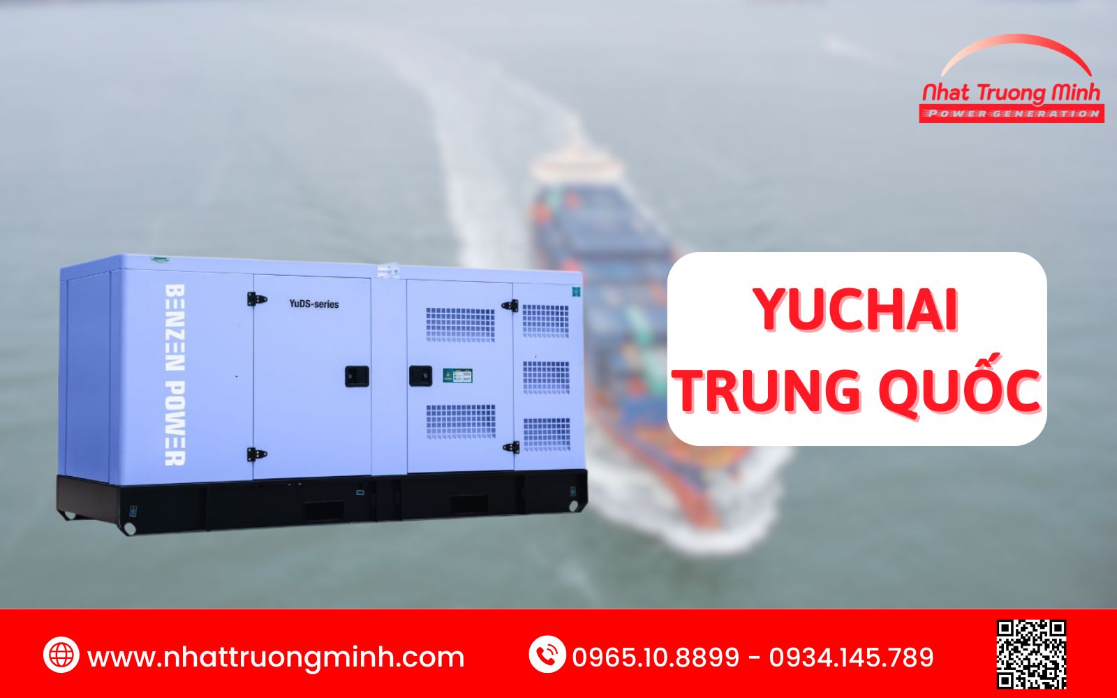 Máy phát điện chạy thủy Yuchai