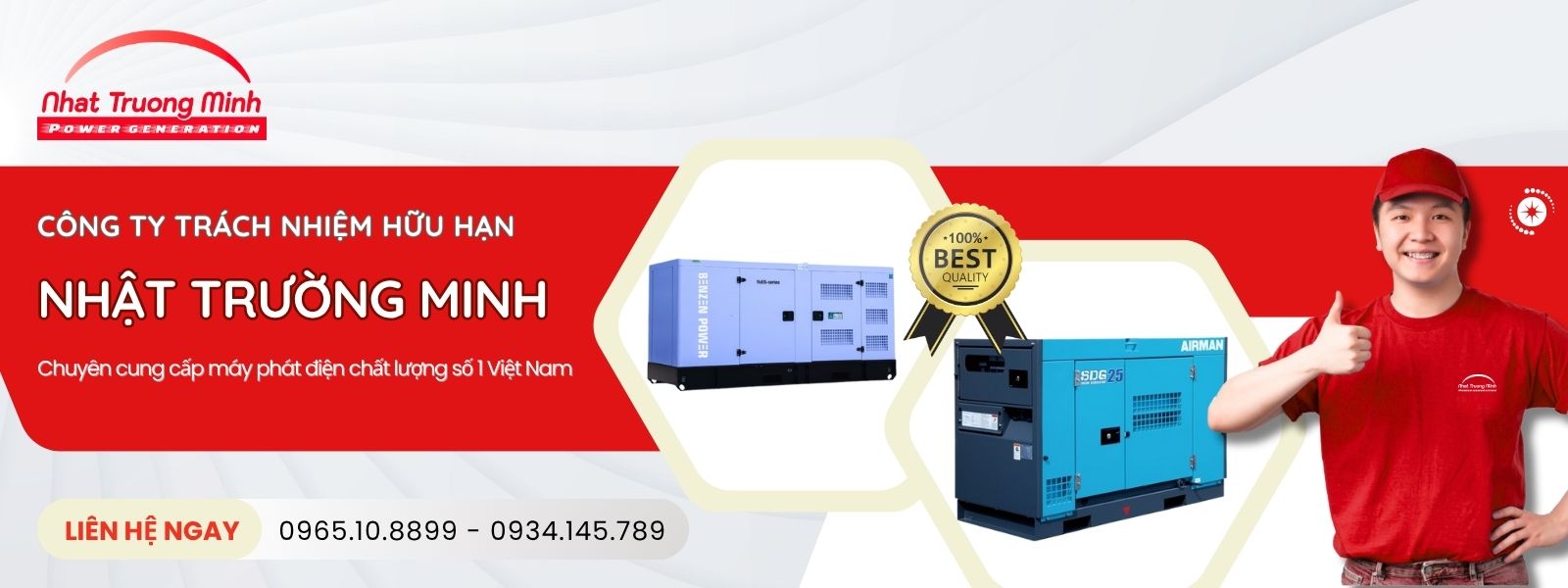 Bán máy phát điện cho container uy tín Nhật Trường Minh