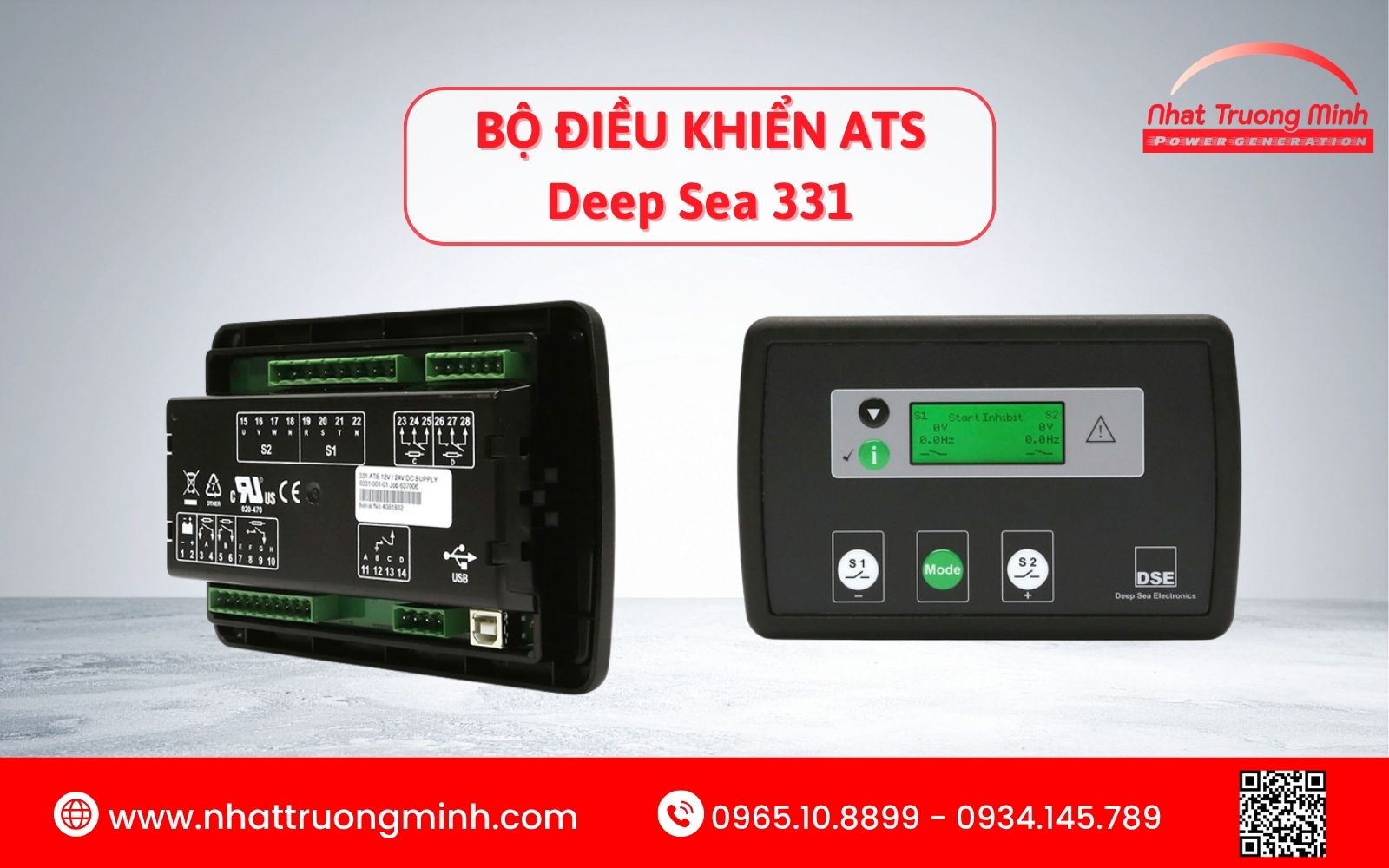 Thông số Bảng điều khiển Deep Sea 331