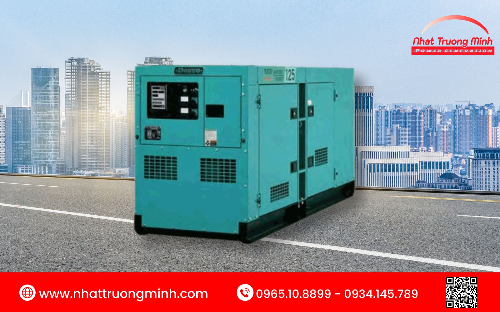 Máy phát điện công nghiệp cho bệnh viện hãng Denyo