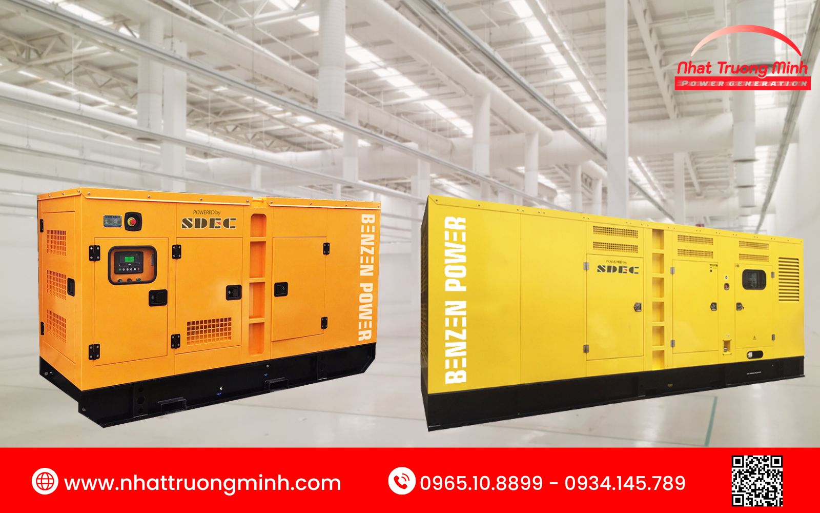 Máy phát điện lắp ráp tại Việt Nam SDEC