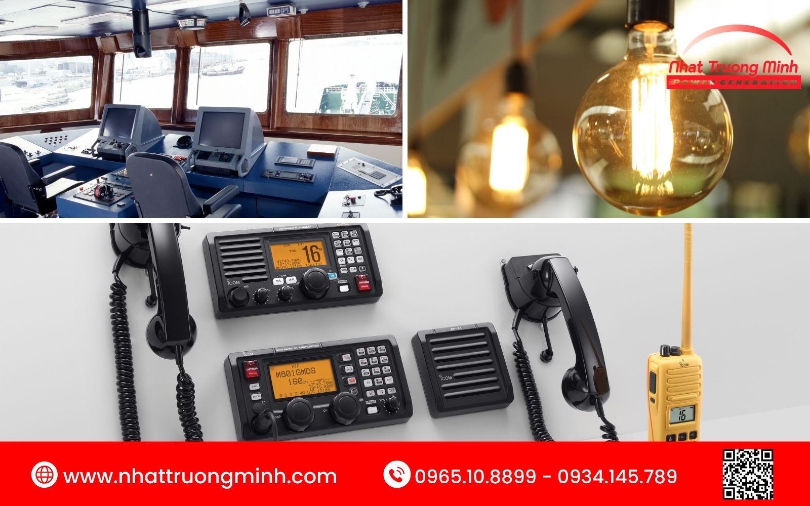 Ứng dụng máy phát điện cho tàu thủy