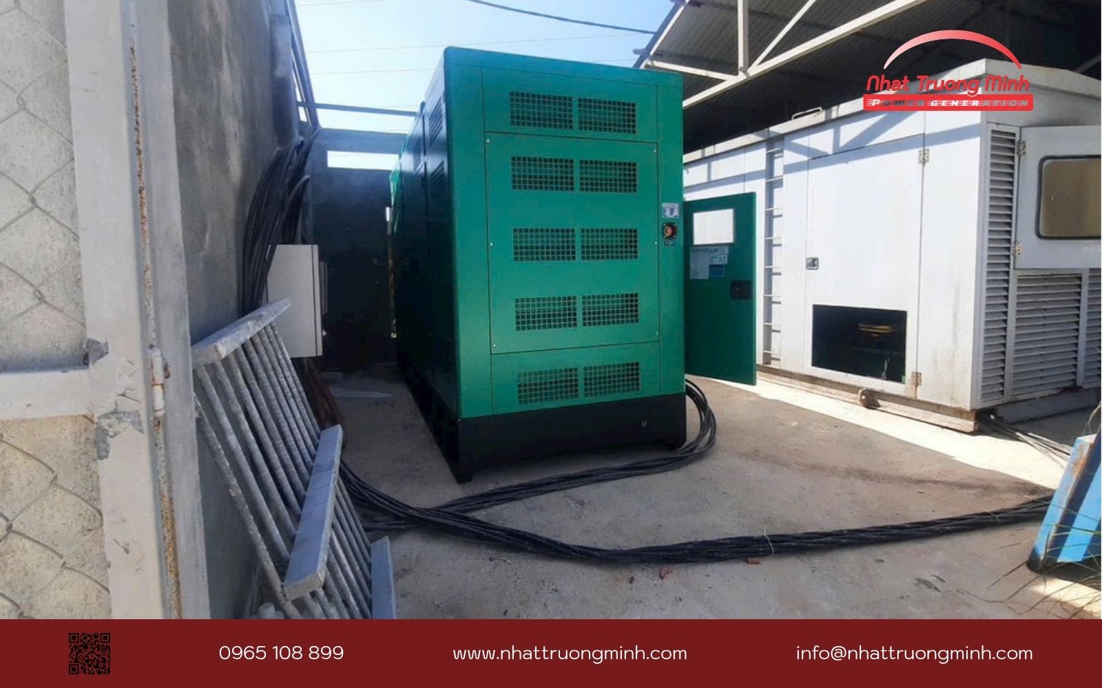 Lắp đặt máy phát điện Cummins 450kVA tại Huế