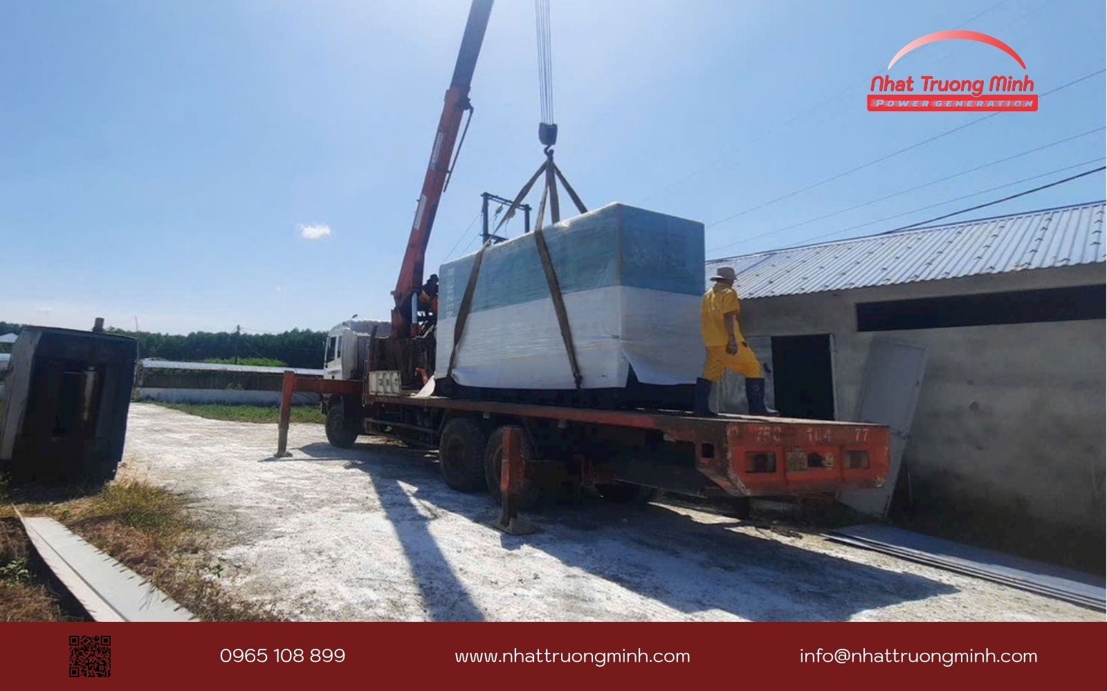 Lắp đặt máy phát điện Cummins 450kVA tại Huế